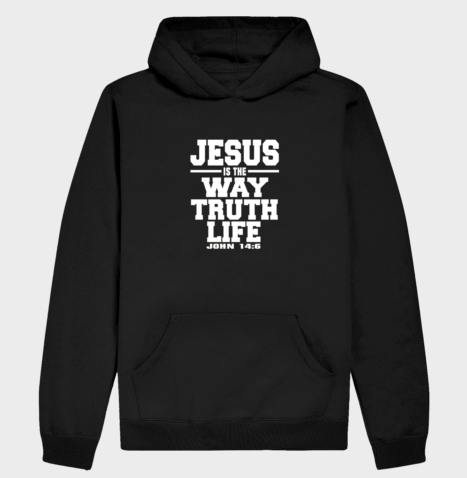 Jesus is the Way Truth Life - Hoodie Moletom