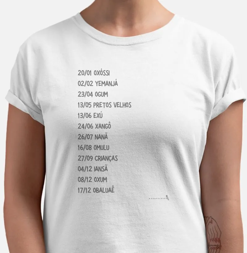 Calendário Umbanda OX