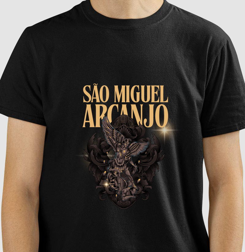 Camiseta São Miguel Arcanjo – Defendei-nos no combate