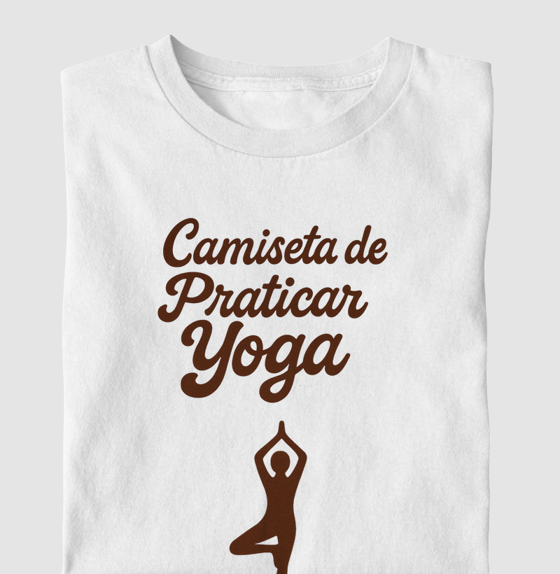 Camiseta de Praticar Yoga 1
