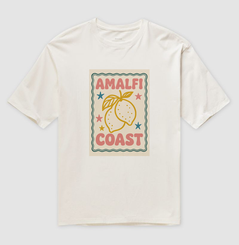 Camiseta Oversized Amalfi