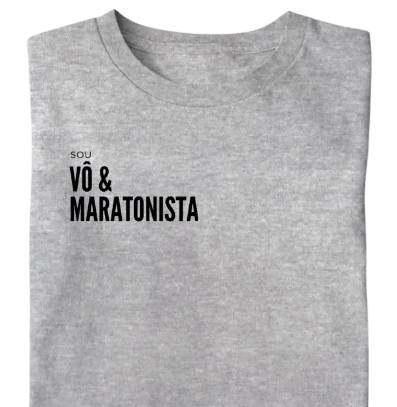 Sou vô e maratonista