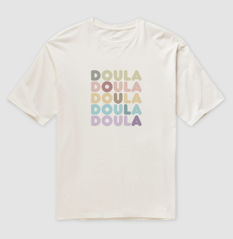 DOULA Cores Oversized - Identidade e Pertencimento no Parto Humanizado