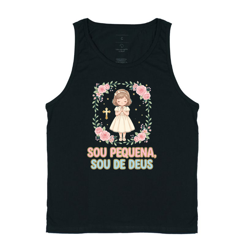 Sou Pequena sou de Deus - Regata