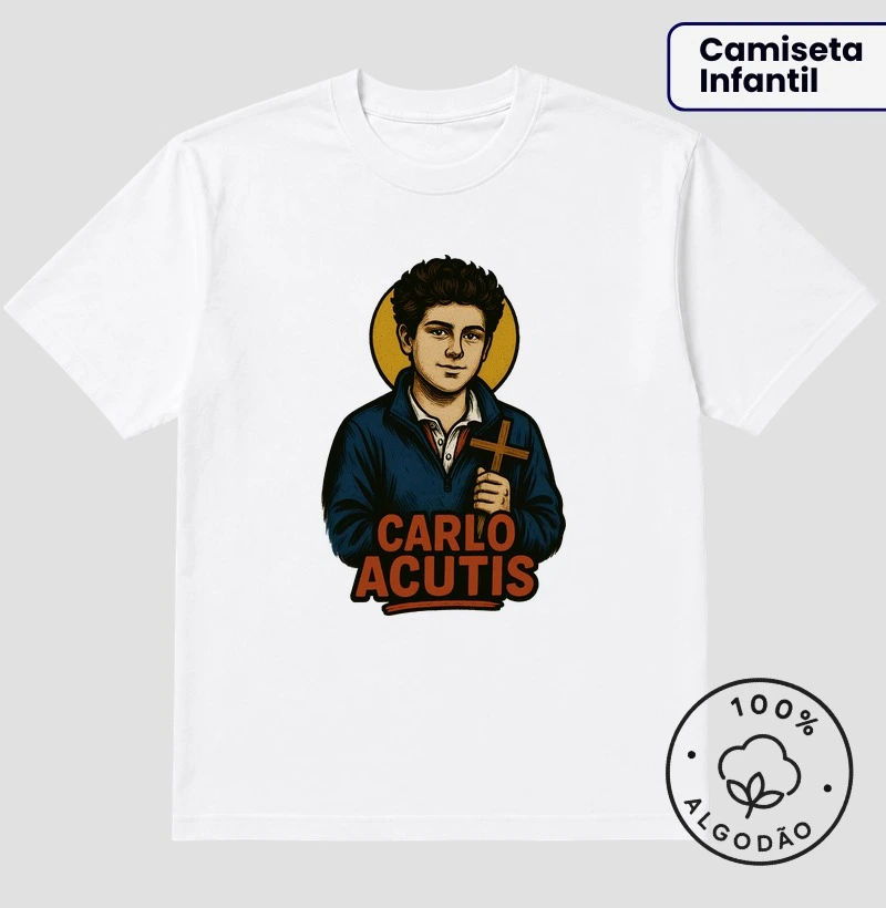 Carlo Acutis Ilustração