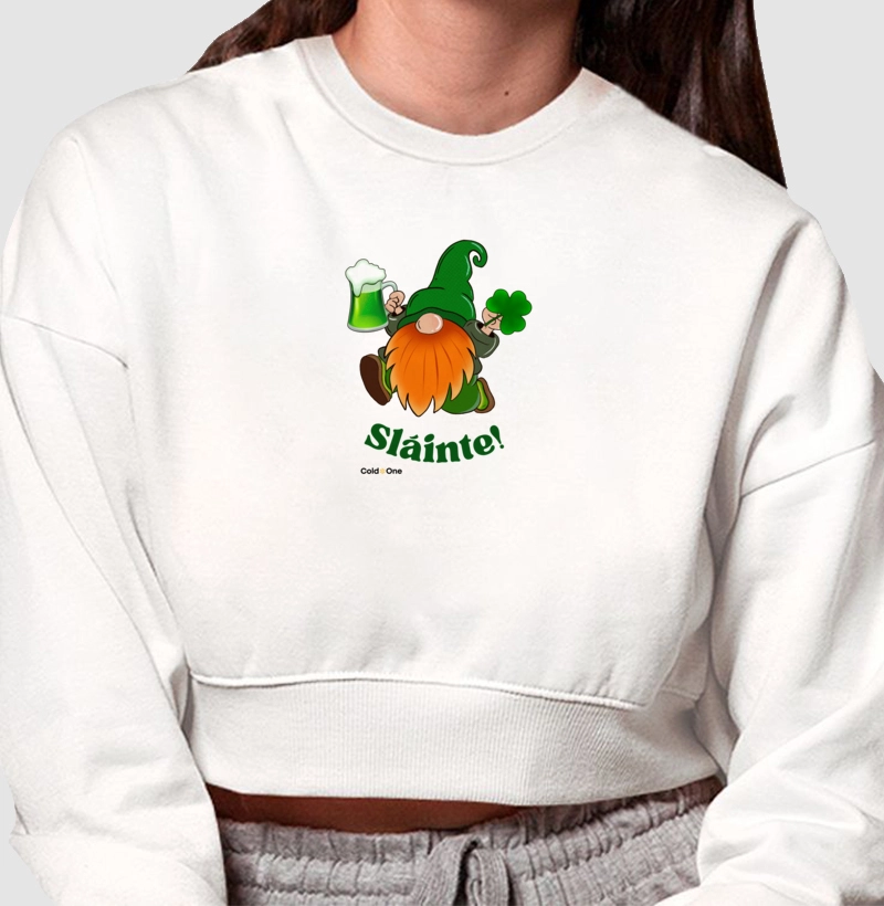 Moletom Cropped Gnomo