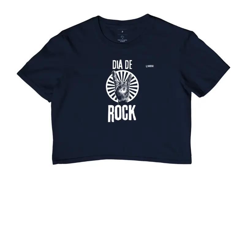 Cropped Dia de Rock