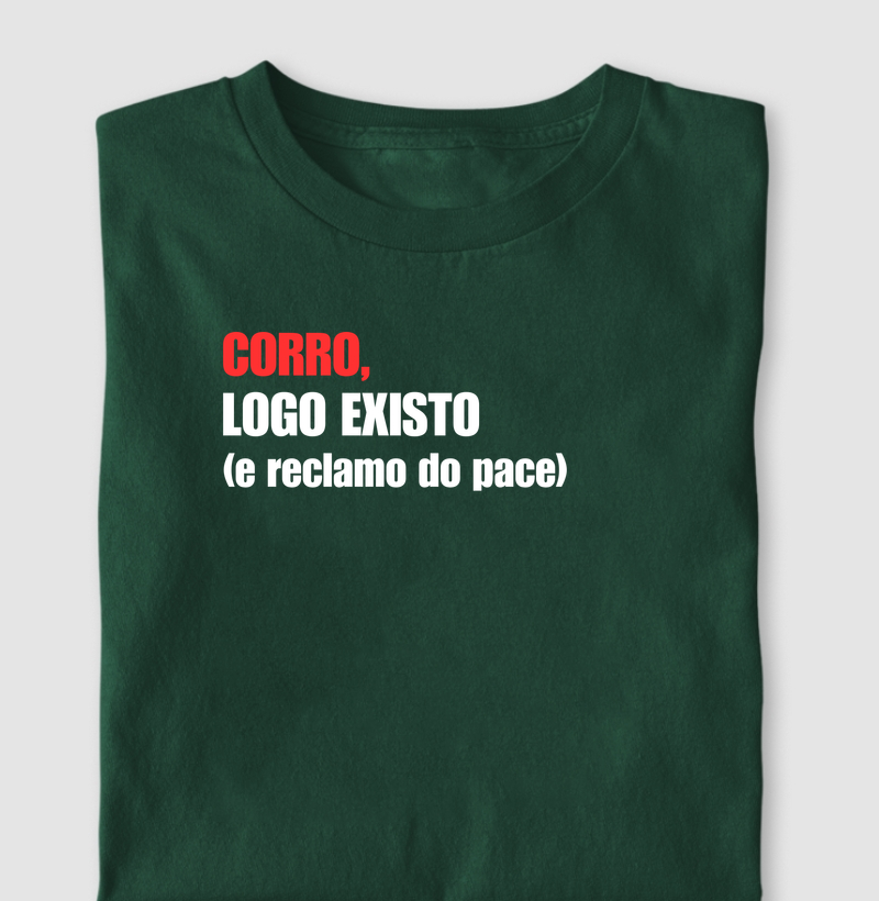 Corro, logo existo (e reclamo do pace)
