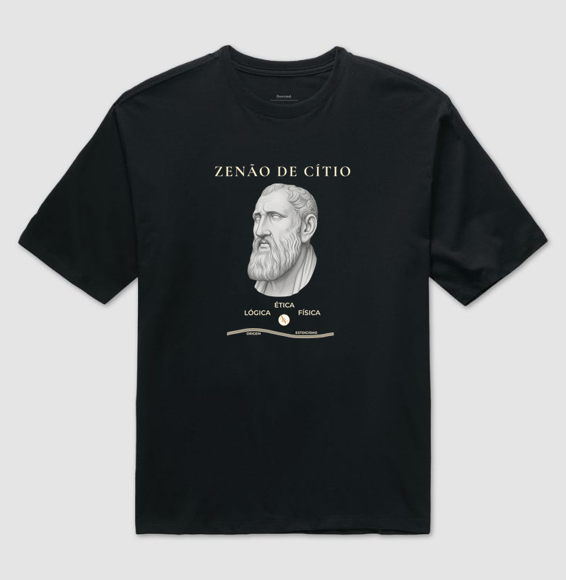 Camiseta A Rocha de Cítio | O Legado do Estoicismo