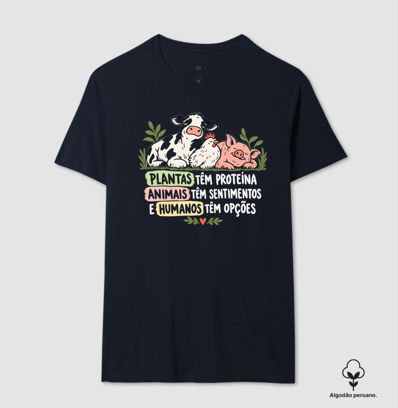 Humanos Têm Opções - Go Vegan!
