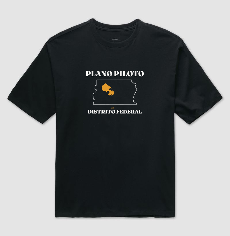 Plano Piloto | Legado DF - Camiseta Oversized