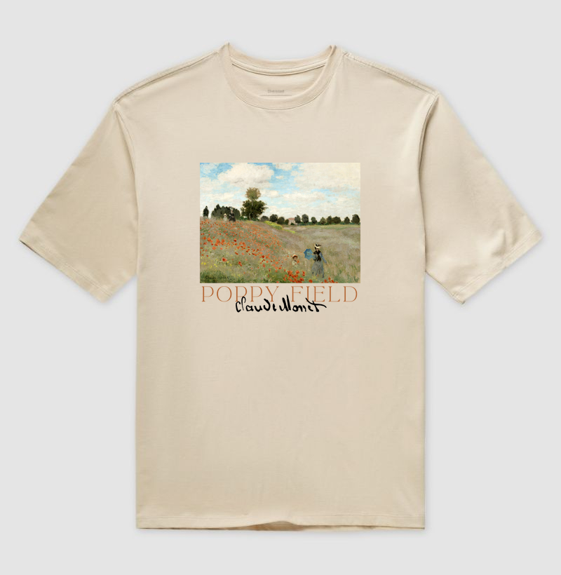 Poppy Field (1873) - Claude Monet