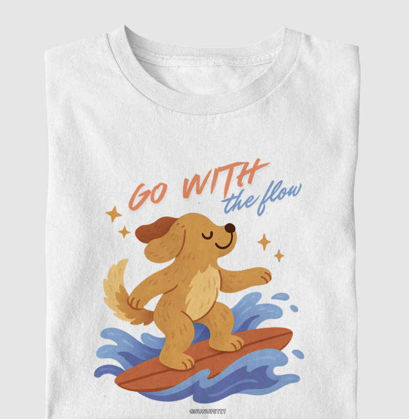 Camiseta Go with the flow