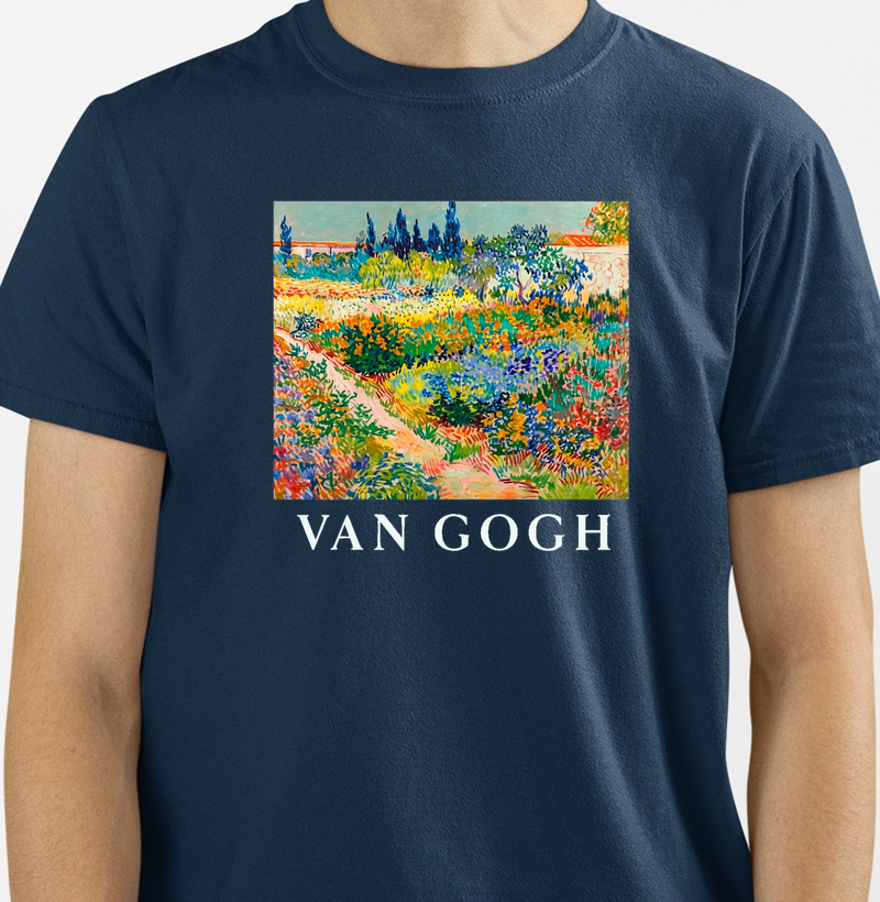 Camiseta Jardim de Arles Van Gogh 