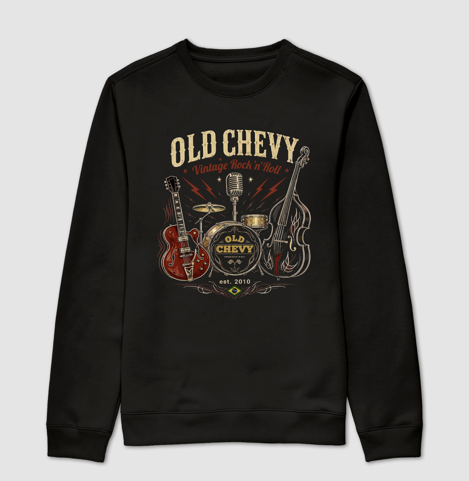 The Rhythm Section | Rhythm & Chrome - Old Chevy - Suéter Moletom