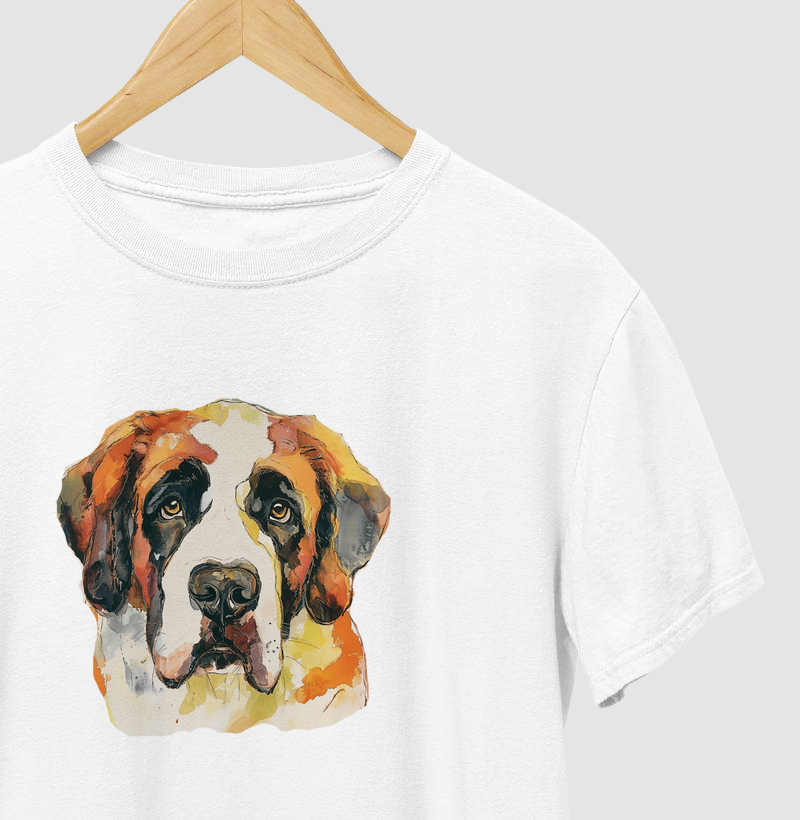 St. Bernardshund Watercolor