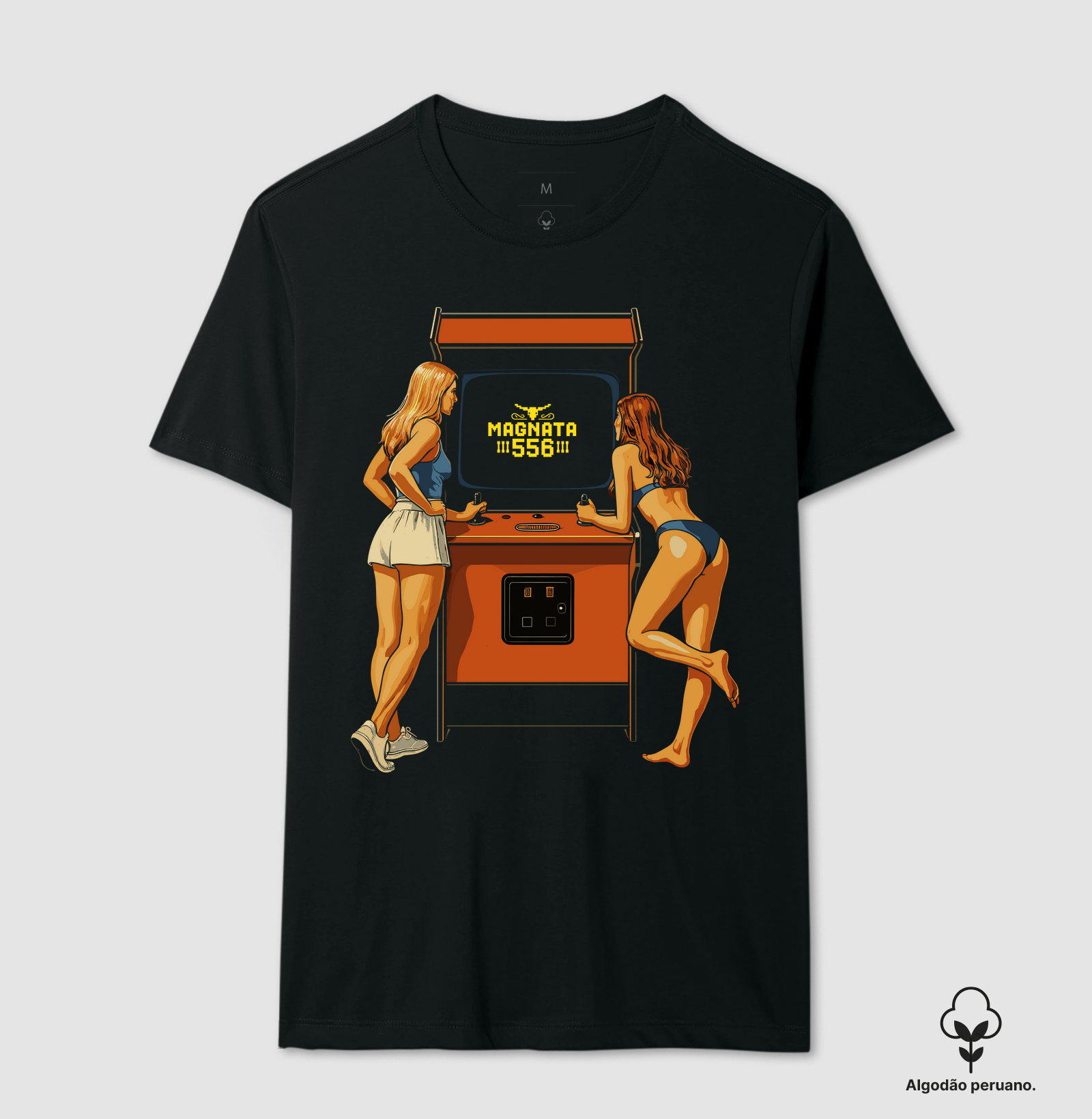 Camiseta Old Country Fliperama Magnata556