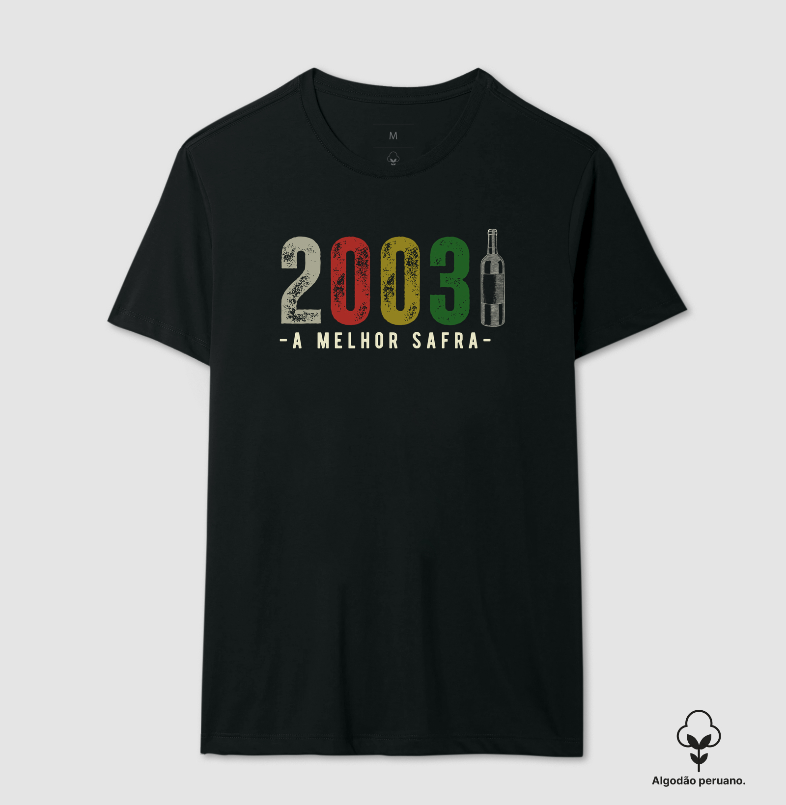 Camiseta Vinho - A Melhor Safra 2003