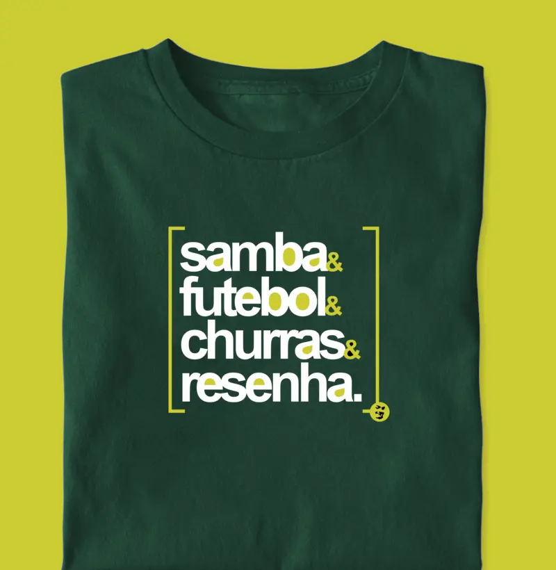 Samba& futebol& churras& resenha.