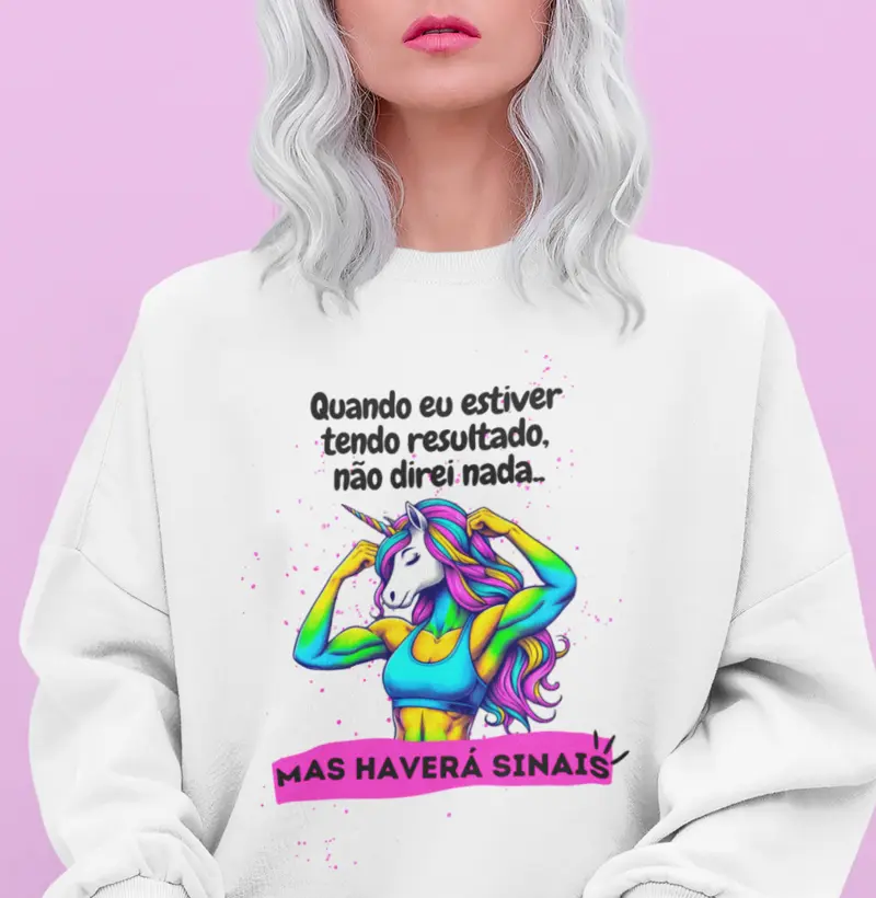 Unicornio - quando eu estiver tendo resultado não direi nada, mas havera sinais