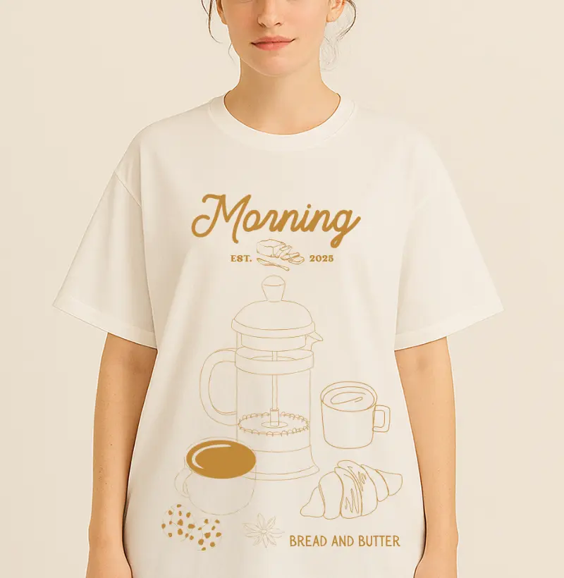 Camiseta Oversized Morning