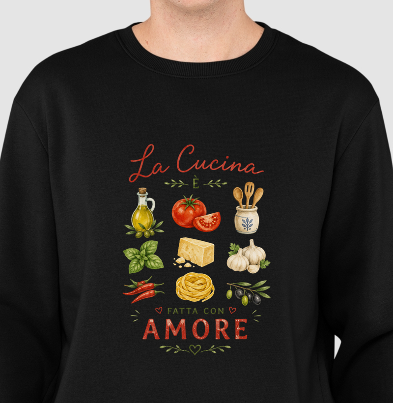 Moletom Cucina e Amore