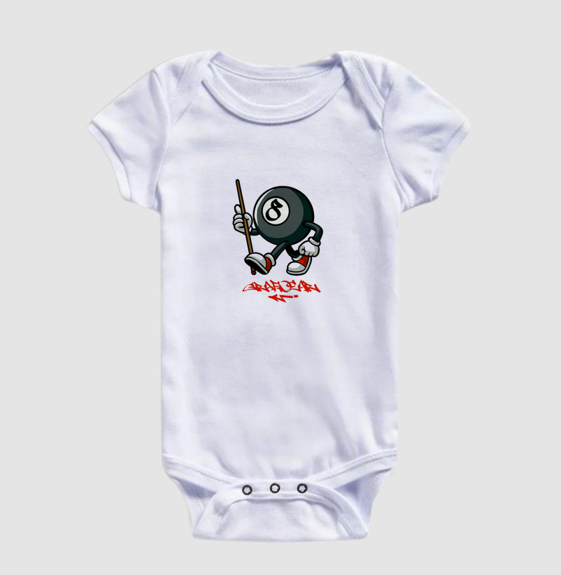 Body Infantil Lucky 8