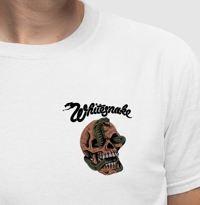 Whitesnake - Skull minimalista