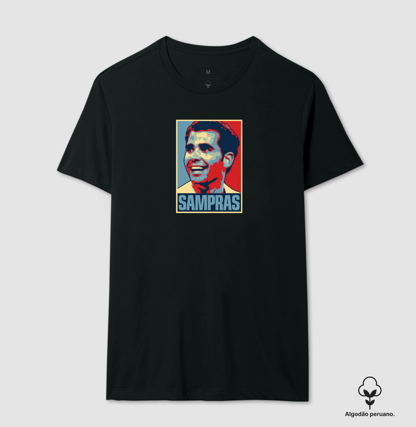SAMPRAS - Camiseta Algodão Peruano