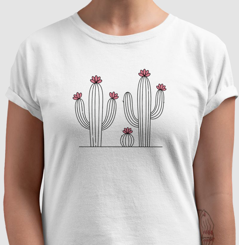Cactos em Flor