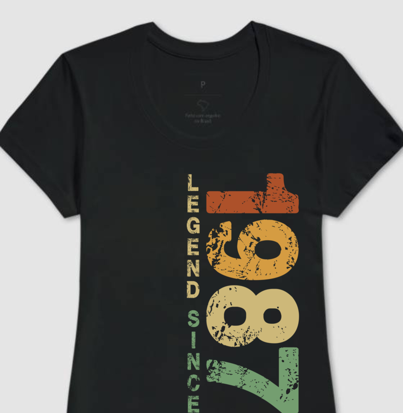 Legend Since 1987 Feminina