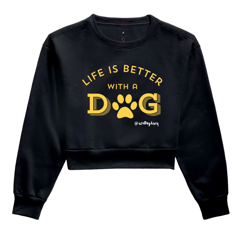 Live is Bether with a Dog Gold