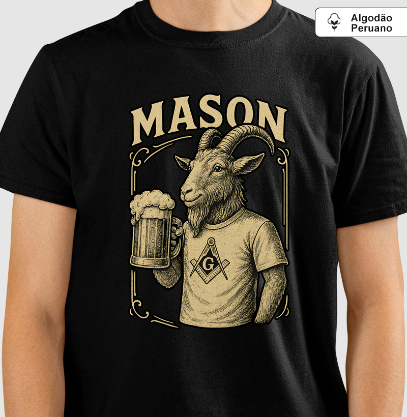 Camiseta Algodão Peruano Bode Cervejeiro 19 - Mr. GADU