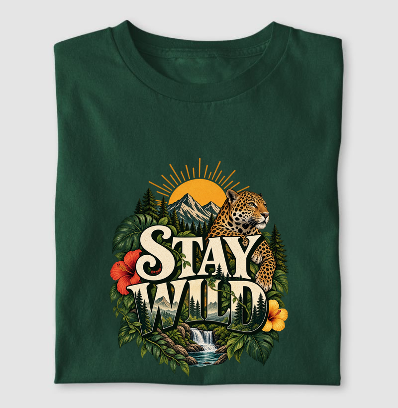 Camiseta - Stay Wild