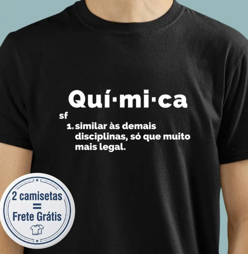 Camiseta Premium Ciências