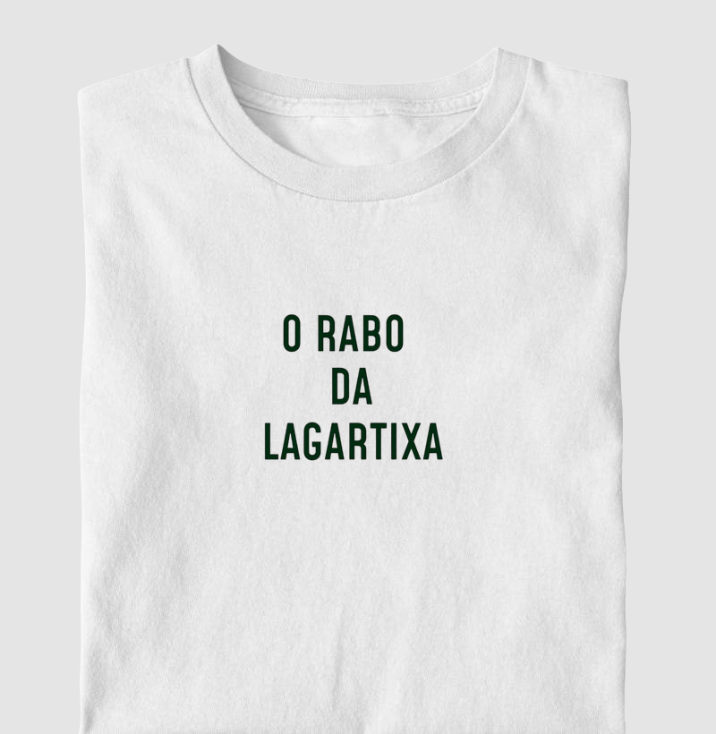 O Rabo da Lagartixa -centralizado pequeno