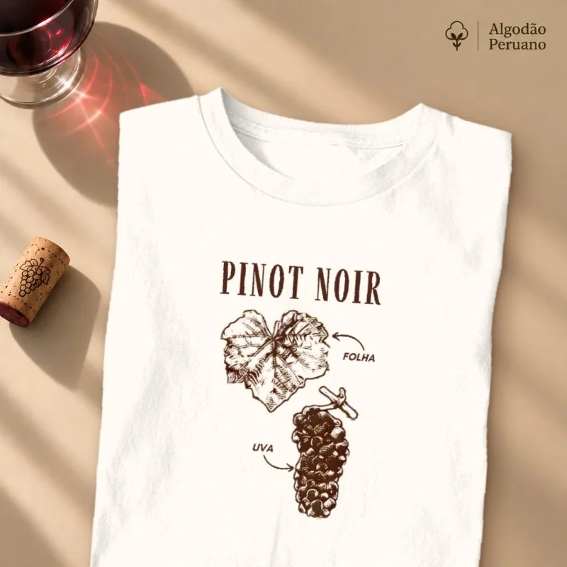 Camiseta Pinot Noir - Essência