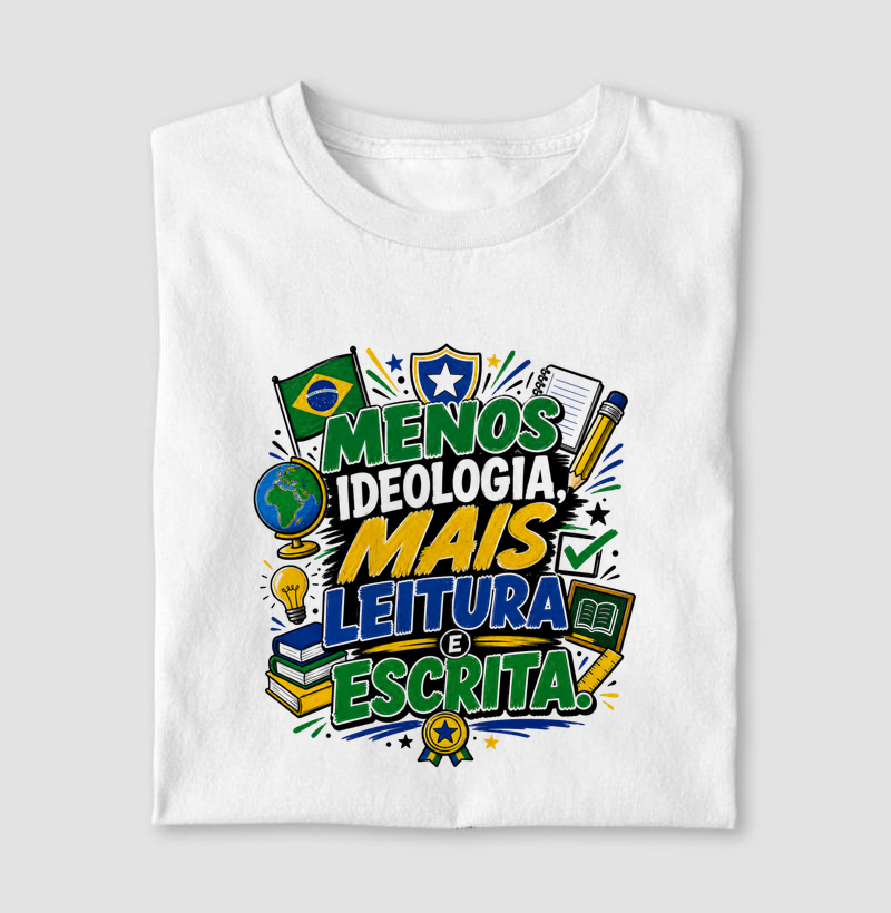 Menos Ideologia, Mais Leitura e Escrita