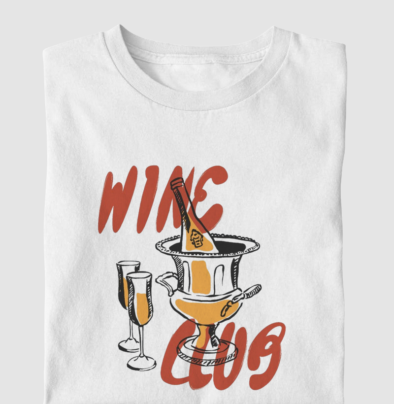 Camiseta Wine club
