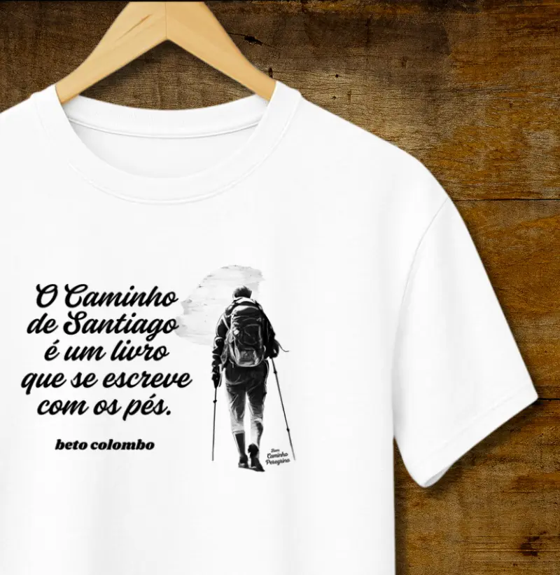Beto Colombo | O Caminho de Santiago é um livro que se escreve com os pés.