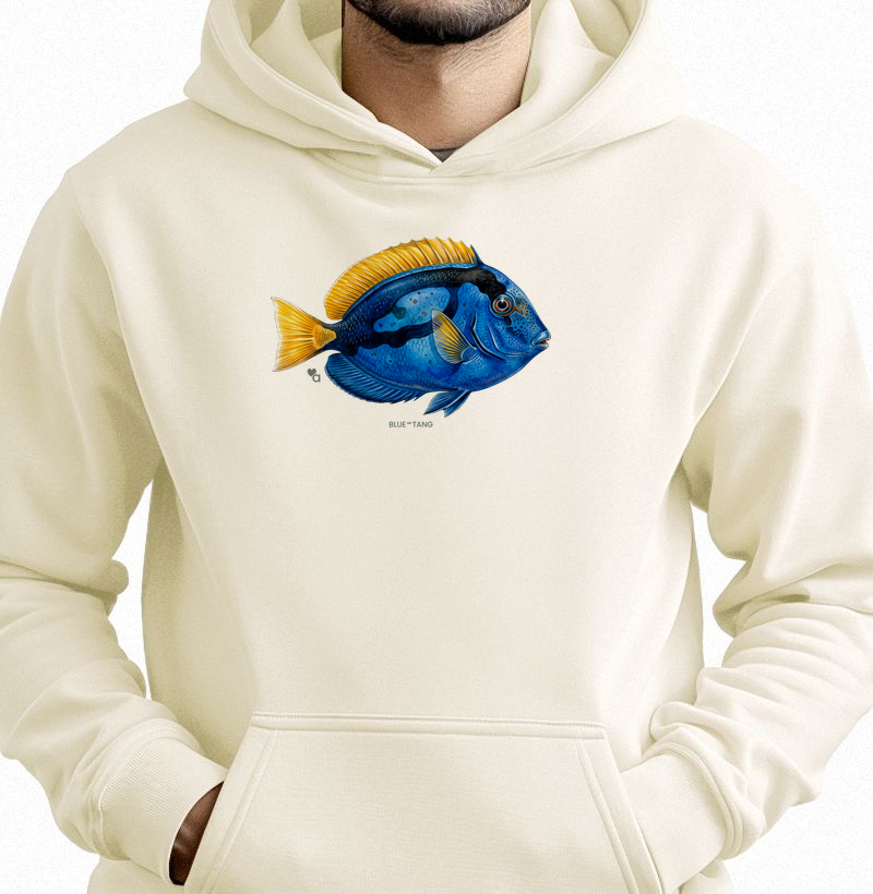 Peixes - Blue Tang - Moletom Hoodie