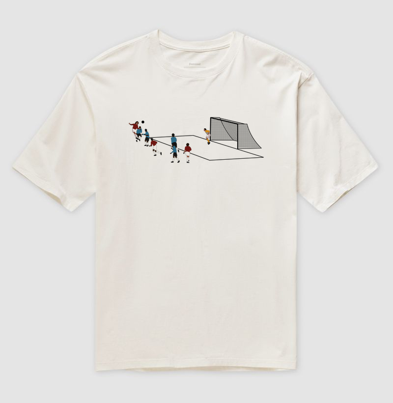 Camiseta Oversized Fernandão: O Gol 1000 em Grenal