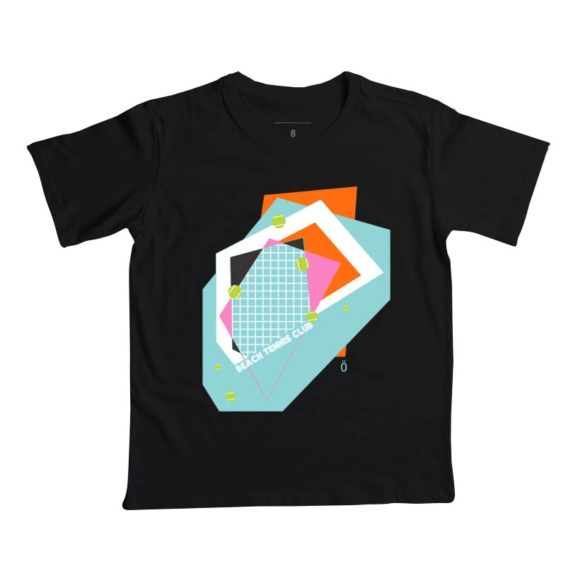 COURT BEACH TENNIS_ BLUE_CAMISETAS PARA OS FILHOTES_ÖTA