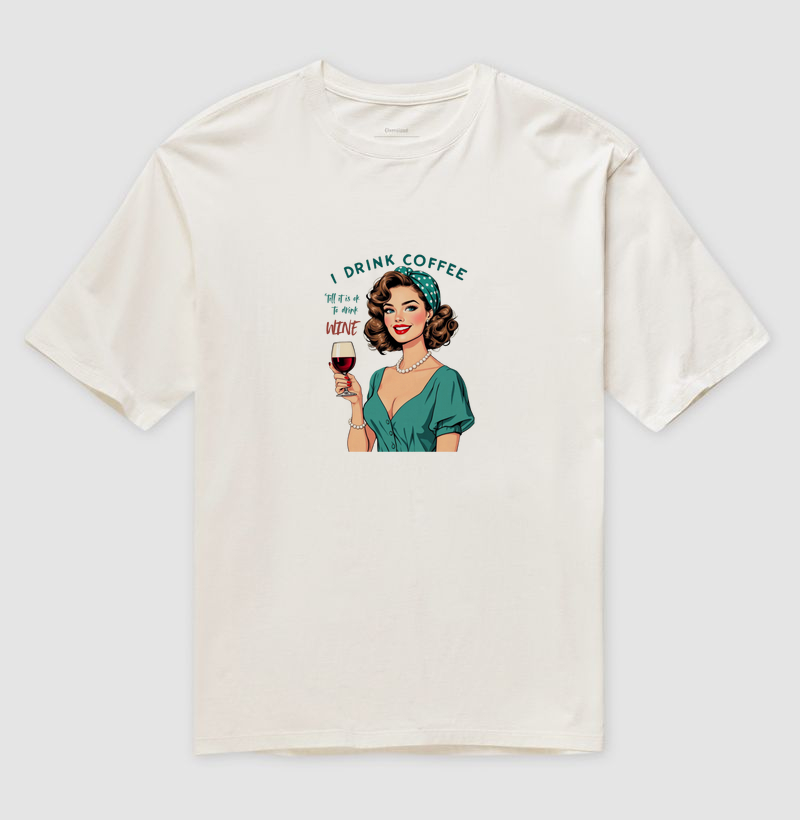 I drink coffee -> Retro