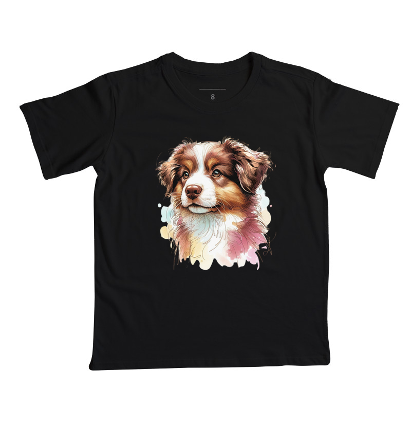 Australian Shepherd Red Merle Tricolor Puppy