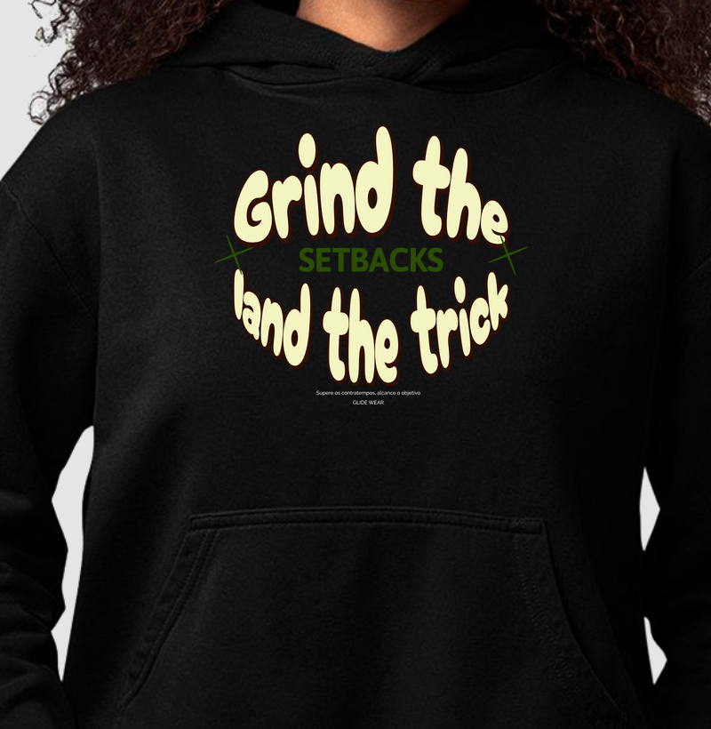 Hoodie Moletom Grind The Sedback Land The Trick 
