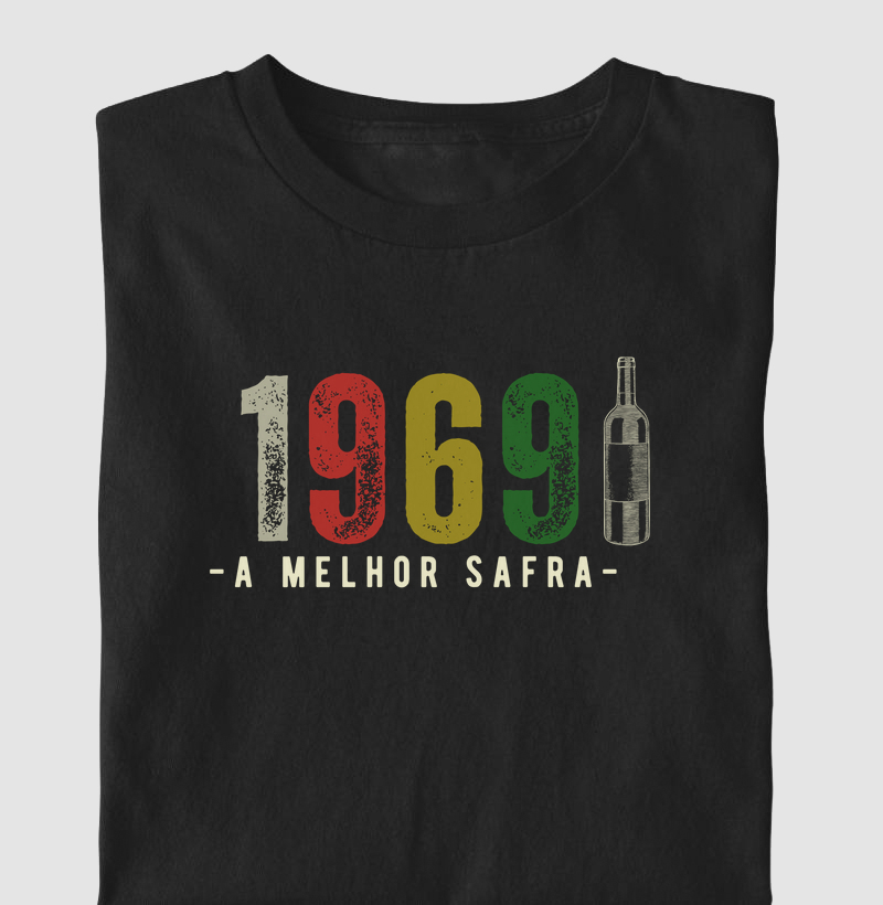 Camiseta A Melhor Safra 1969