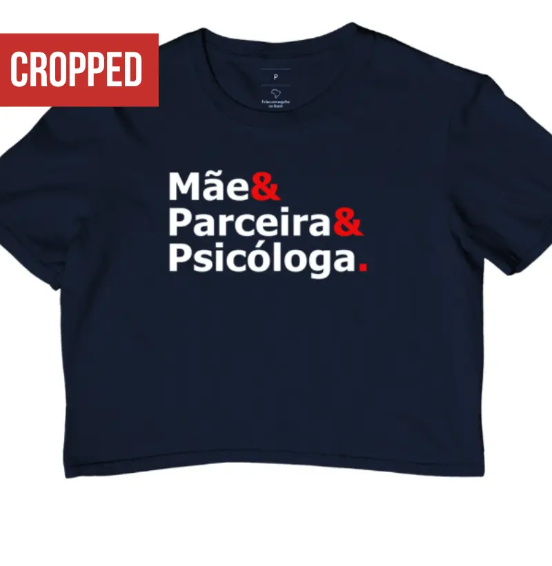 Cropped Mãe parceira