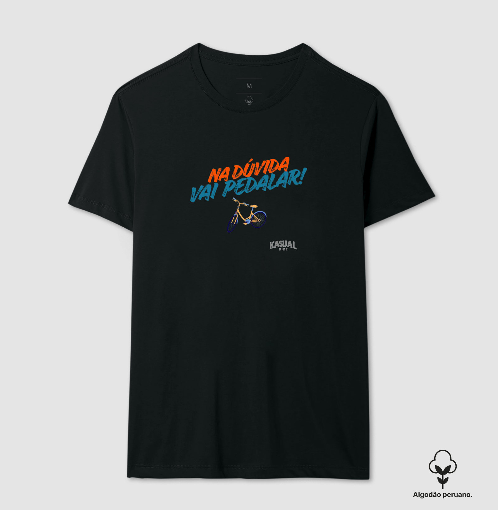 🚴‍♂️ Camiseta "Na Dúvida, Vai Pedalar!"