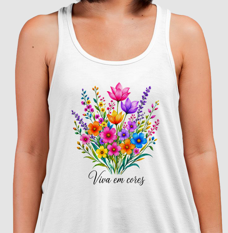 Camiseta Viva em Cores